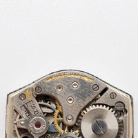 ساعة آرت ديكو رينكو سويسرية الصنع من أربعينيات القرن العشرين مكونة من 7 جواهر لقطع الغيار والإصلاح - لا تعمل