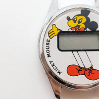 2 90s Mickey Mouse Analog Digital Watches for Parts & Repair - NOT WORKING