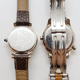 Lot of 2 Guess Fashion Quartz Watches for Parts & Repair - NOT WORKING