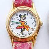 Lot of 2 Kids Minnie Mouse Quartz Watches for Parts & Repair - NOT WORKING
