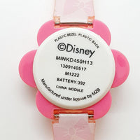 Lot of 2 Minnie Mouse Disney Digital Quartz Watches for Parts & Repair - NOT WORKING