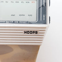 Retro Hoops Digital Quarz Uhr Für Teile & Reparaturen - nicht funktionieren