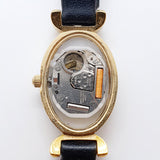 Dial negro Armitron Diamante ahora cuarzo reloj Para piezas y reparación, no funciona