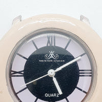 Meistrón Anker Cuarzo elegante reloj Para piezas y reparación, no funciona