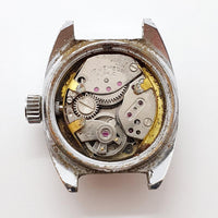 Mortima 17 gioielli 100% orologio in stile subacqueo etche per parti e riparazioni - non funziona