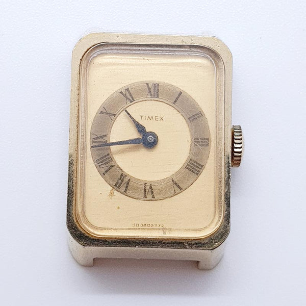 1972 Rectangular Timex Watch for Parts & Repair - NOT WORKING