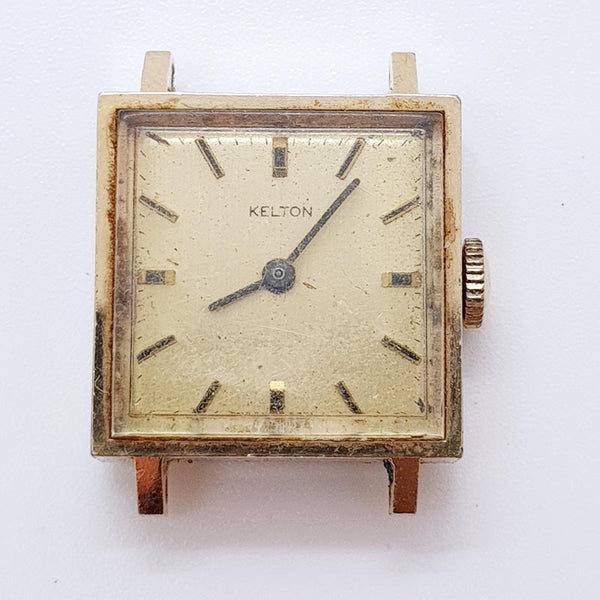 1971 Kelton von Timex Quadratmechanik Uhr Für Teile & Reparaturen - nicht funktionieren