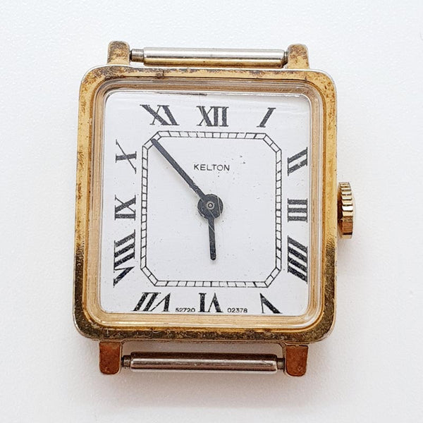 1978 rechteckige römische Ziffern Uhr Für Teile & Reparaturen - nicht funktionieren