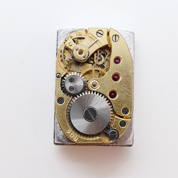 Tank Watch Movement Military Rectangular Tank 806 Movement Watch for Parts & Repair ...