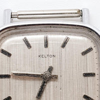 1977 Kelton by Timex 096 Mechanical Watch for Parts & Repair - NOT WORKING