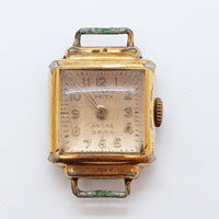 Gerka Watch Ancre 15 Rubis Mechanical Watch for Parts & Repair - NOT WORKING