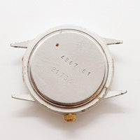 Pratina Quartz German White Dial Watch for Parts & Repair - NOT WORKING