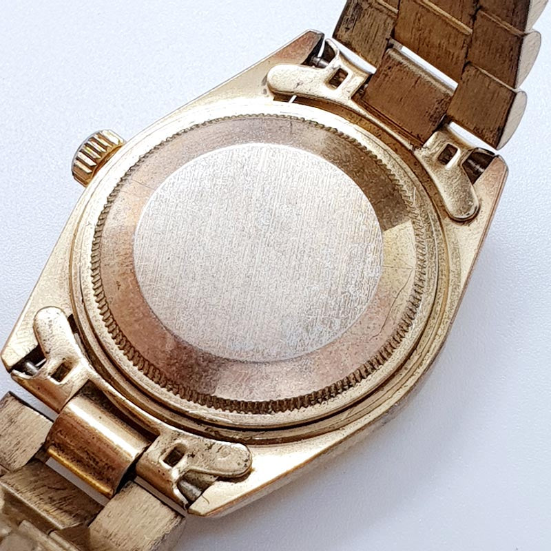Occident Day Date President Quartz Watch for Parts & Repair – Vintage Radar