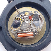 Fafian Quartz Black & Yellow Watch for Parts & Repair - NOT WORKING