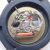 Fafian Quartz Black & Yellow Watch for Parts & Repair - NOT WORKING