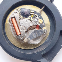 Fafian Quartz Black & Yellow Watch for Parts & Repair - NOT WORKING