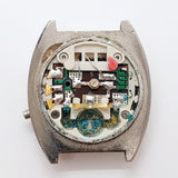 1980s CONSO Quartz Day Date Digital Watch for Parts & Repair - NOT WORKING