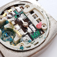 1980s CONSO Quartz Day Date Digital Watch for Parts & Repair - NOT WORKING