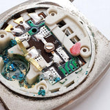 1980s CONSO Quartz Day Date Digital Watch for Parts & Repair - NOT WORKING