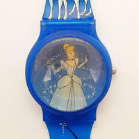 Blue Dial Cinderella Disney Digital Watch for Parts & Repair - NOT WORKING