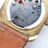 Rectangular Fujitime Corp Japan reloj Para piezas y reparación, no funciona
