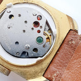 Rectangular FujiTime Corp Japan Watch for Parts & Repair - NOT WORKING