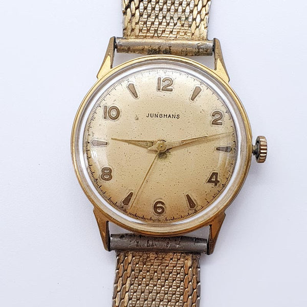 1970s German Junghans Mechanical Watch for Parts & Repair - NOT WORKING