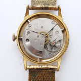 Alemán de los años 70 Junghans Mecánico reloj Para piezas y reparación, no funciona