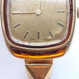 1970 Swiss a rendu la mode élégante montre pour les pièces et la réparation - ne fonctionne pas