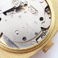 Lugano Swiss fait mécanique ovale montre pour les pièces et la réparation - ne fonctionne pas