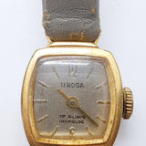 Uroga 17 Jewels Art Deco Mechanical Watch for Parts & Repair - NOT WORKING