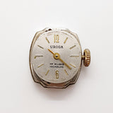 Uroga 17 Jewels Art Deco Mechanical Watch for Parts & Repair - NOT WORKING