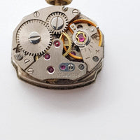Uroga 17 gioielli orologio meccanico art deco per parti e riparazioni - non funziona