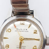 Dulux Antimagneque 17 Rubis Swiss Watch per parti e riparazioni - Non funziona