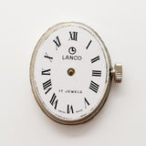 Lanco 17 Juwelen Ovaler Schweizer hergestellt Uhr Für Teile & Reparaturen - nicht funktionieren