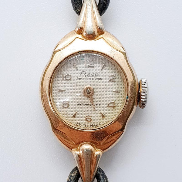 Art Deco Rado Venus 17 Rubis Schweizer Uhr Für Teile & Reparaturen - nicht funktionieren