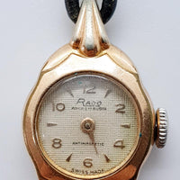 Art Deco Rado Venus 17 Rubis suizo reloj Para piezas y reparación, no funciona