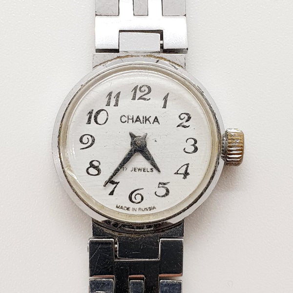 ساعة Chaika 17 Jewels المصنوعة في روسيا لقطع الغيار والإصلاح - لا تعمل
