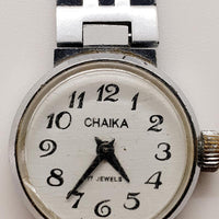 Chaika 17 Joyas hechas en Rusia reloj Para piezas y reparación, no funciona