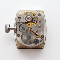 Grüner Zifferblatt Ruhla 17 Juwelen Sowjetische Ära UdSSR Uhr Für Teile & Reparaturen - nicht funktionieren