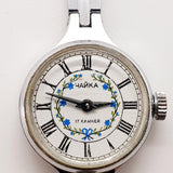Floreale Chaika 17 gioielli realizzati in Russia orologio per parti e riparazioni - Non funziona