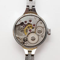 Floral Chaika 17 Jewels Made in Russia Watch for Parts & Repair - NOT WORKING