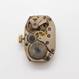 ساعة آرت ديكو الميكانيكية للسيدات في الستينيات لقطع الغيار والإصلاح - لا تعمل