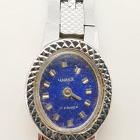 Dial azul chaika era soviética USSS reloj Para piezas y reparación, no funciona