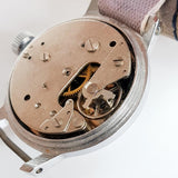 Meistrón Anker Azul hecho en alemán de la RDA reloj Para piezas y reparación, no funciona