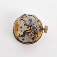 Recta 17 bijoux mécanique de fabrication suisse montre pour les pièces et la réparation - ne fonctionne pas