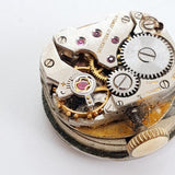 ساعة Recta 17 Jewels الميكانيكية السويسرية الصنع لقطع الغيار والإصلاح - لا تعمل