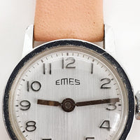 EMES de la década de 1980 hechas en Alemania reloj Para piezas y reparación, no funciona