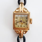 Art Deco Venus 15 joyas hechas suizas reloj Para piezas y reparación, no funciona