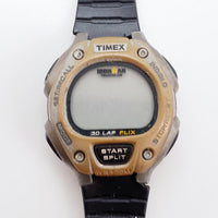 Timex Triatlón Ironman 30 LAP Flix Digital reloj Para piezas y reparación, no funciona